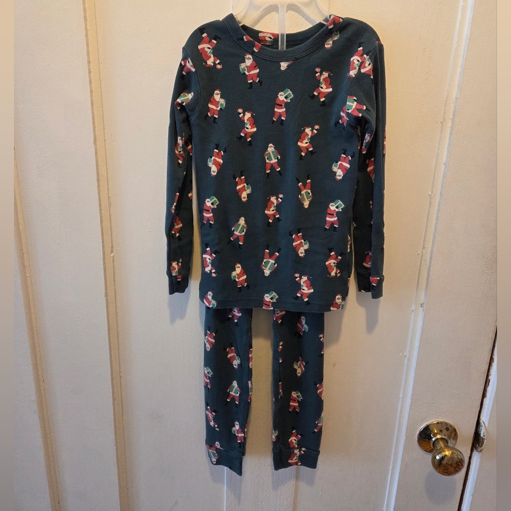 baby GAP Size 5 Christmas Santa PJs